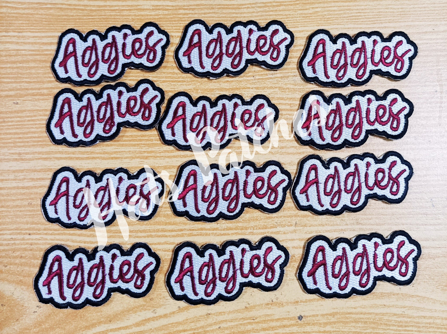 Custom Aggies Embroidery Patches